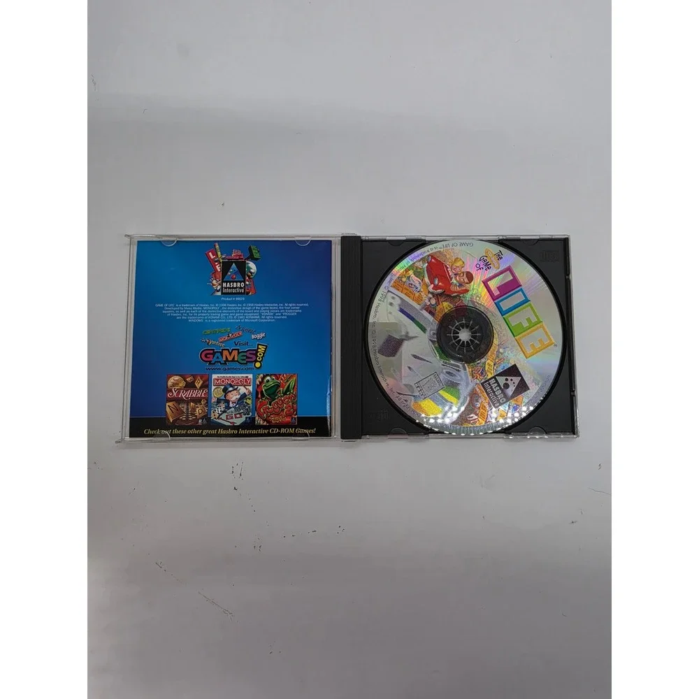 The Game of Life PC CD-ROM Hasbro Interactive 1998 Windows 95 98 Vintage Game